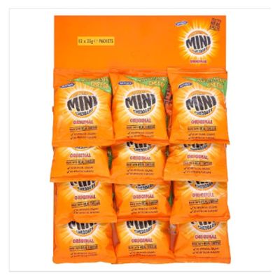 McVitie's Baked Mini Cheddars Original Cheese Snacks 12 x 35g x Case of 12