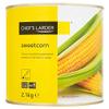 ( 2.12kg Pack ) Chef's Larder Sweetcorn 2.1kg (Drained Weight 1.77g) view 1
