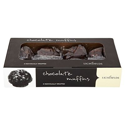 ( 8 Pack ) Lichfields Chocolate Muffins 8 x 108g