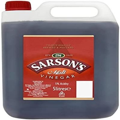 (2 Pack) Sarson's Malt Vinegar 5 Litres