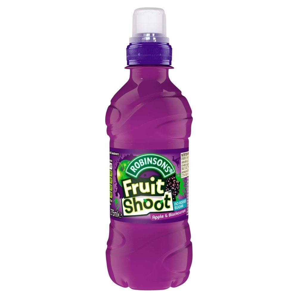 ( 12 Pack ) Robinsons Fruit Shoot Apple & Blackcurrant 275ml