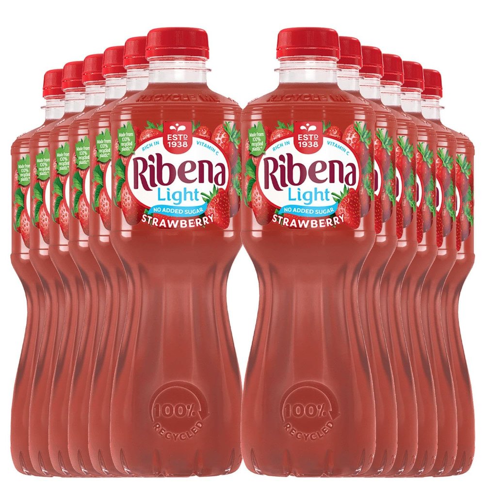( 12 Pack ) Ribena Strawberry 500ml