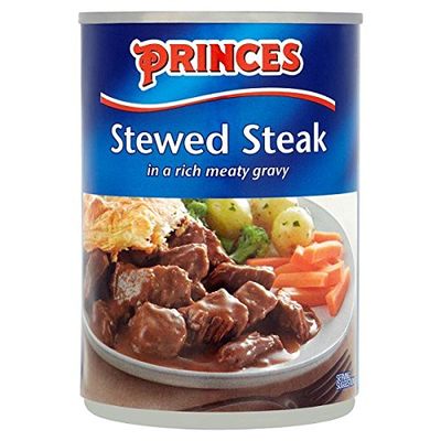 ( 6 Pack ) Princes Stewed Steak in a Rich Meaty Gravy 400g