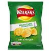 ( 32 Pack ) Walkers Salt & Vinegar Flavour Crisps 32.5g view 1
