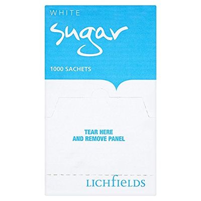 ( 1000s Pack ) Lichfields White Sugar 1000 Sachets