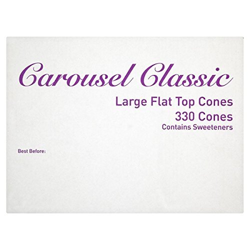 ( 330s Pack ) Carousel Classic Large Flat Top Cones 330 Cones