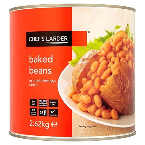 ( 2.62kg Pack ) Chef's Larder Baked Beans in a Rich Tomato Sauce 2.62kg