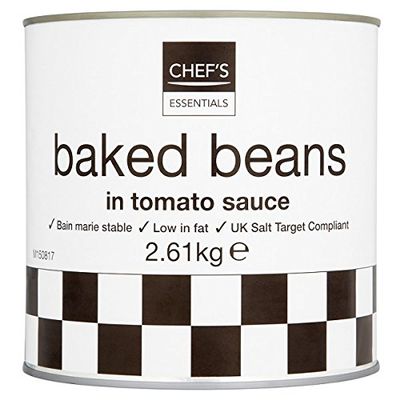 ( 2.61kg Pack ) Chef's Essentials Baked Beans in Tomato Sauce 2.61kg