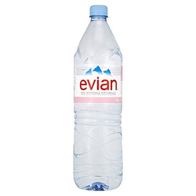 ( 12 Pack ) Evian Still Natural Mineral Water 1.5L