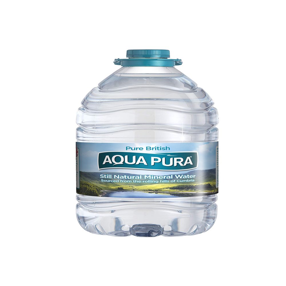 Aqua Pura, Pack Still Natural Mineral Water,5 Litre, (Pack of 3)