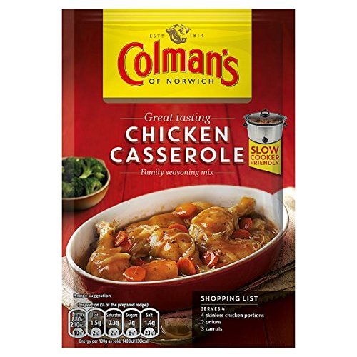 ( 12 Pack ) Colman's Chicken Casserole Recipe Mix 40g