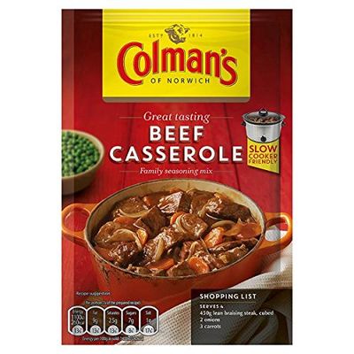 ( 12 Pack ) Colman's Beef Casserole Recipe Mix 40g