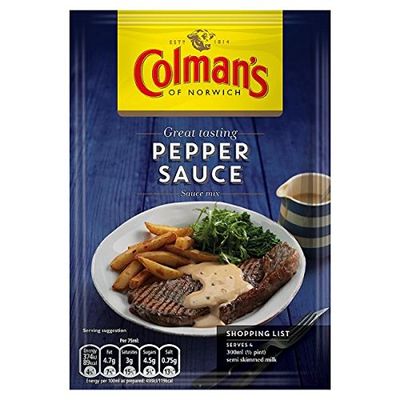 ( 12 Pack ) Colman's Pepper Sauce Mix 40g