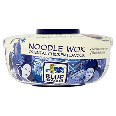 ( 6 Pack ) Blue Dragon Noodle Wok Oriental Chicken Flavour 65g
