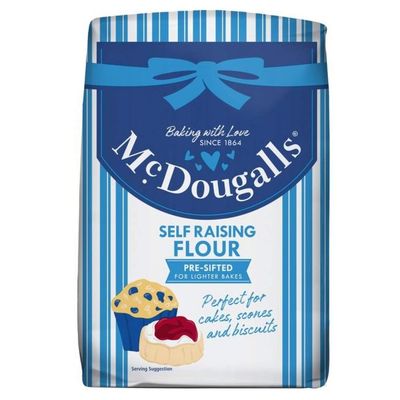 ( 10 Pack ) McDougalls Self Raising Flour 1.25kg