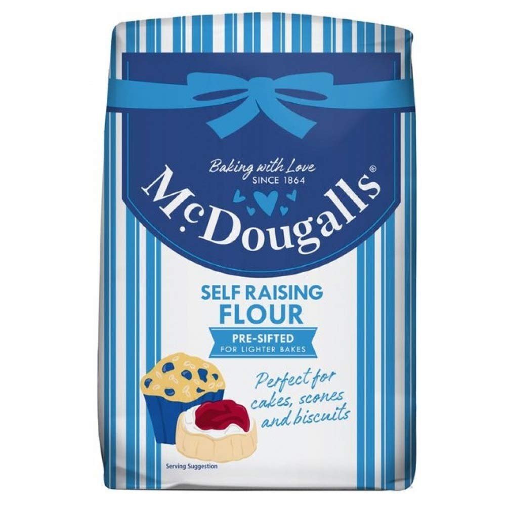 ( 10 Pack ) McDougalls Self Raising Flour 1.25kg