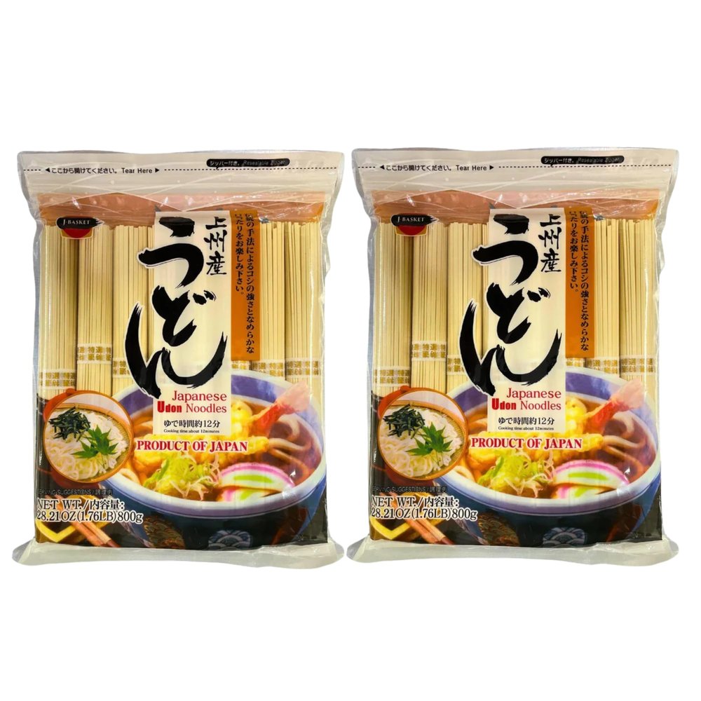 Hime Twin Pack Dried Udon Noodles, 28.21-Ounce (Pack of 2)