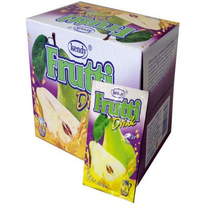 Frutti 24 Bottles of Sugar Free Instant Powder - Pear Flavour