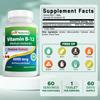 Best Naturals Vitamin B-12 as Methylcobalamin (Methyl B12), 6000 mcg Tablet, 60 Count view 2