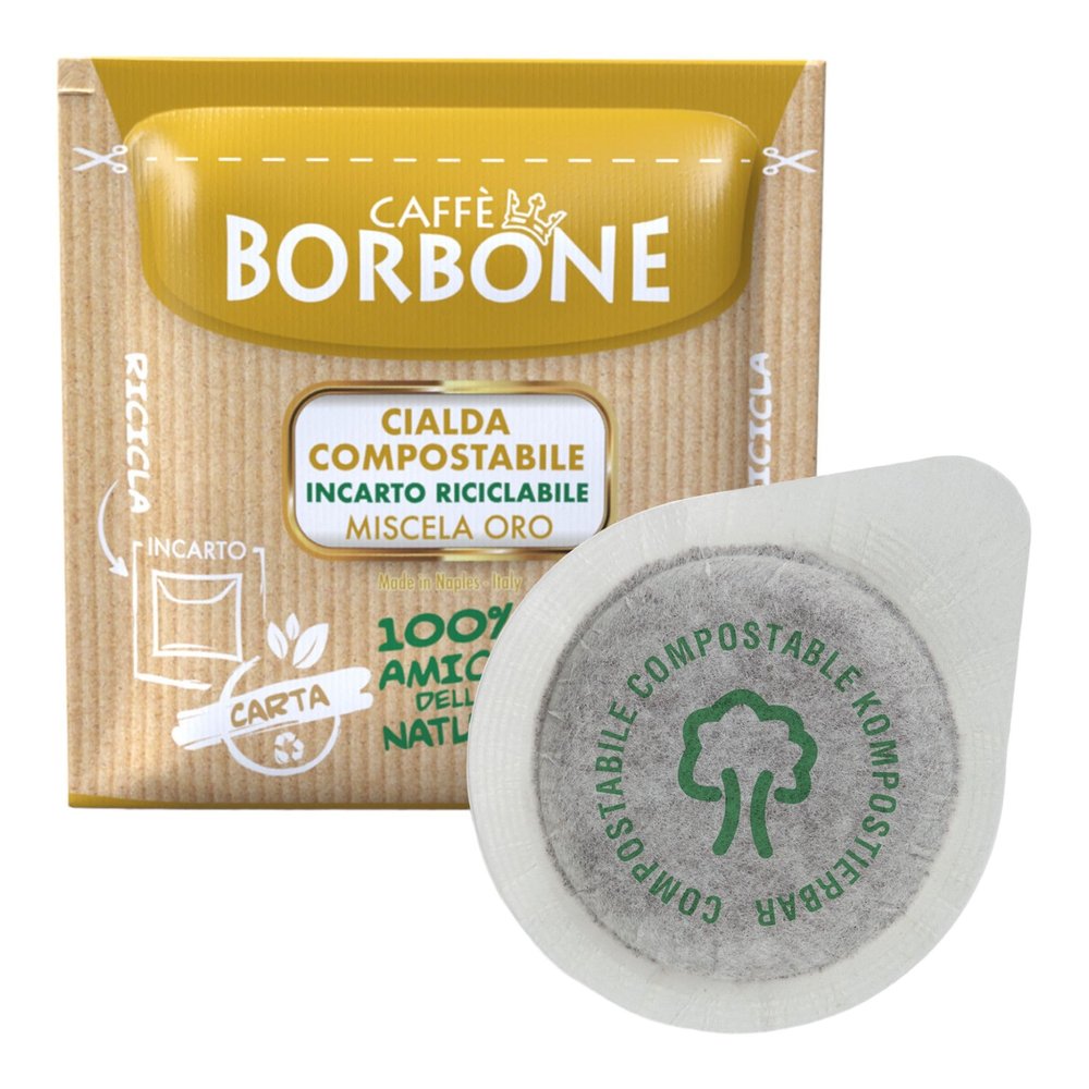 300 Pod Filter Paper 44 mm Coffee Borbone Gold Blend Original