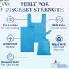 Heaven Scent Hygiene Bags Discreet Waste Disposal (Made in the USA) for Adult Briefs and Feminine Products - Mild Baby Powder Scent - Large, 35 Bags view 2