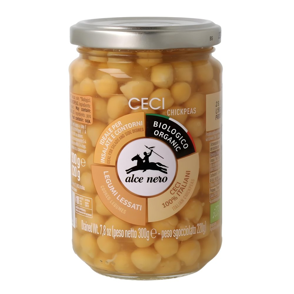 CECI LESSATI LEGUMI LESSATI BIO ALCE NERO 300G (08