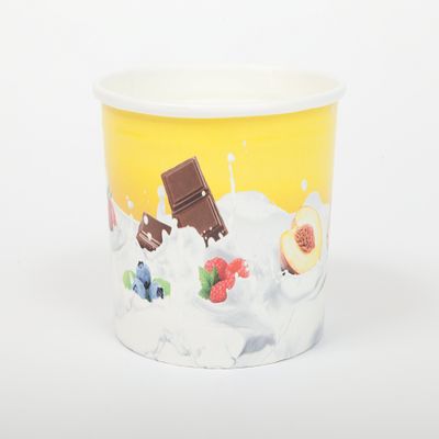TAS-ty 280ml Wax Paper Tub x 50 (280ml, Yellow)