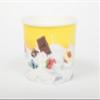 TAS-ty 280ml Wax Paper Tub x 50 (280ml, Yellow) view 1