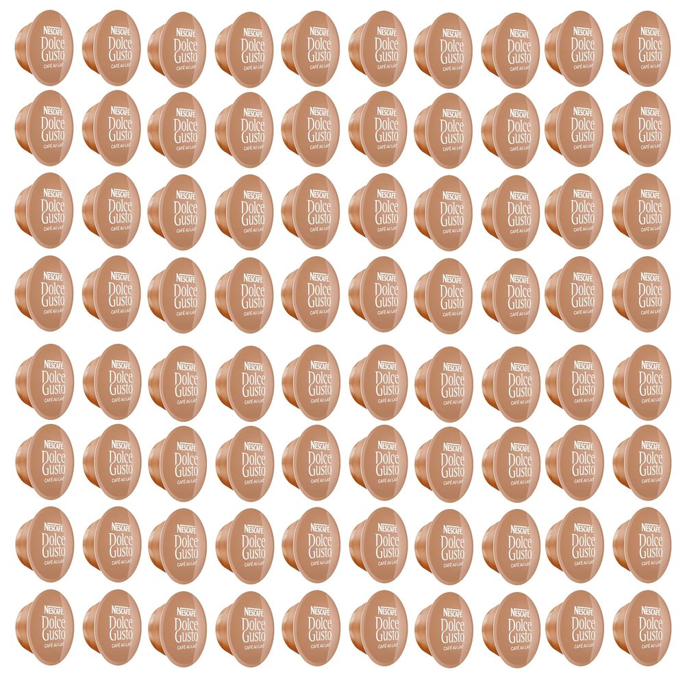 100 Dolce Gusto Cafe au Lait (Sold Loose)