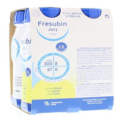 Fresubin Jucy 4x200ml (All Flavours Available) (Pineapple)