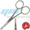 YNR England Nose Scissors Moustache Mustache Scissors Baby Hair Trimming Scissors Ear Scissors view 2