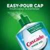 Cascade Rinse Aid Platinum, Dishwasher Rinse Agent, Regular Scent, 30.5 oz view 4