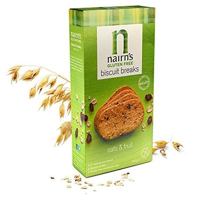 Nairns Nairns Biscuit Breaks - Oat & Fruit 160g (Pack of 3)