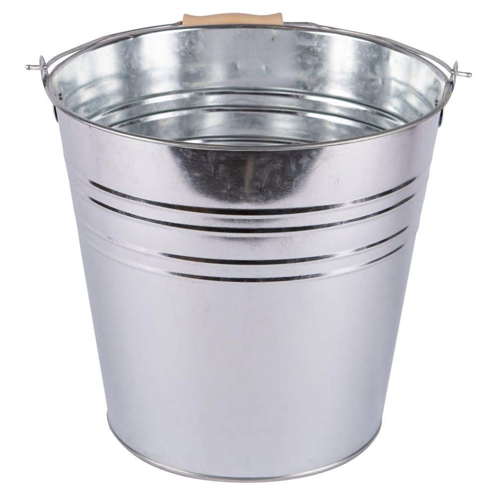15ltr Galvanised Steel Bucket