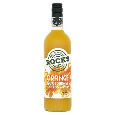 Rocks Organic Orange Squash, 740 ml