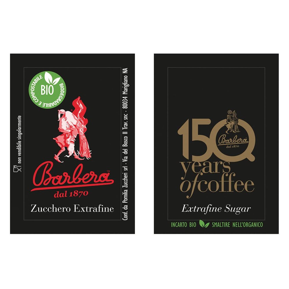 10kg Single Sugar Sachets - Barbera Coffee
