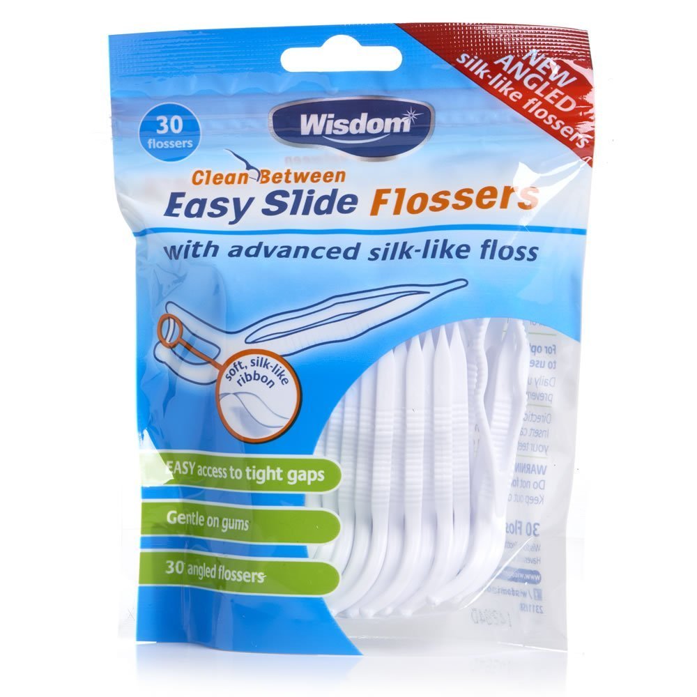 Wisdom Interdental Easy Slide Flossers 30s