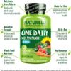Mens Multivitamin Easy One a Day | 60 Vegan Capsules (2 Month Supply) | 29 Essential Vitamins, Minerals & Fruit & Veg Extracts, for Mens Health, Energy and Performance | NATURELO view 4