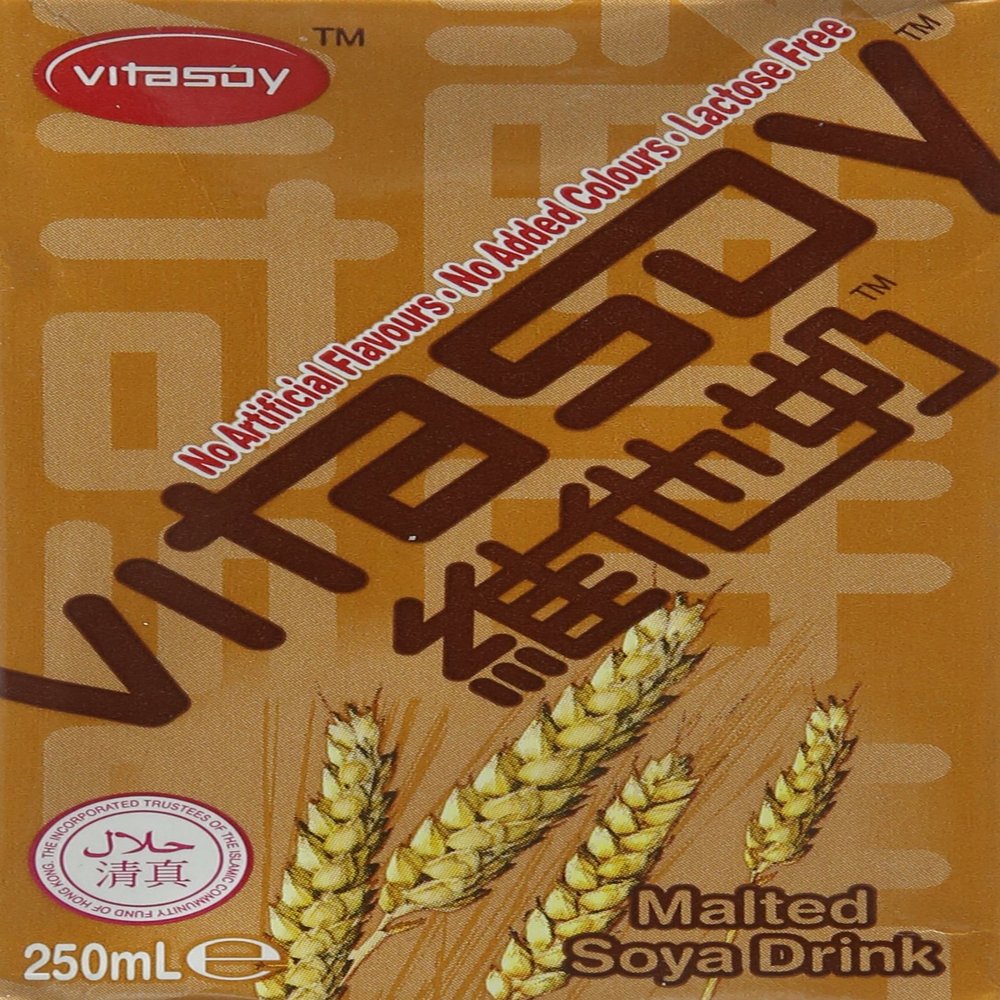 Vitasoy Malted Soya Drink (250ml x 6packs)