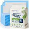 25x Omnitex 60 x 90cm Incontinence Bed Pads with SAP 1400ml | Disposable Bed Pads, SAP Liquid capture Tech, disposable underpads, Adult bed pads, pet pads, Absorbing Sheets, 25pk Premium Pads 1400ml view 1