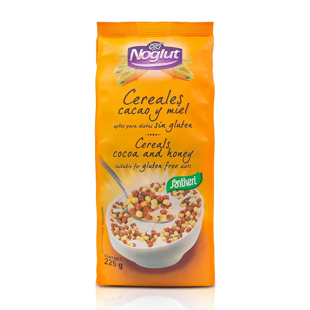 Cereal Cocoa and Honey Gluten Free SANTIVERI, 225g