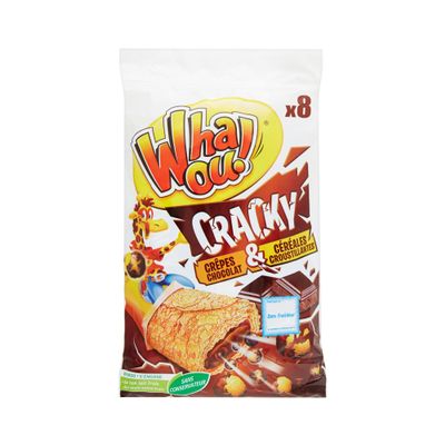 Whaoo Chocolate & Hazelnut Filled Croissants 6 x 48g