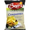 Brets Sea Salt Crisps Crinkle Cut - 10x125g Gluten Free Made in France Gluten Free No MSG view 1