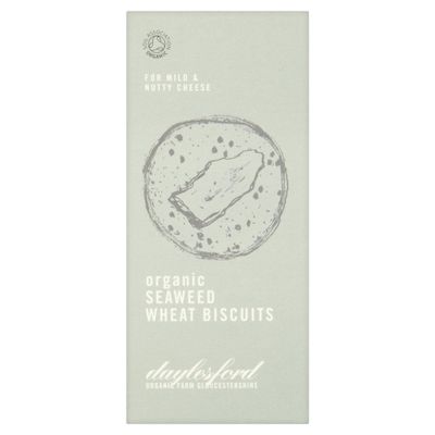 Daylesford Organic Seaweed Wheat Biscuits 120g