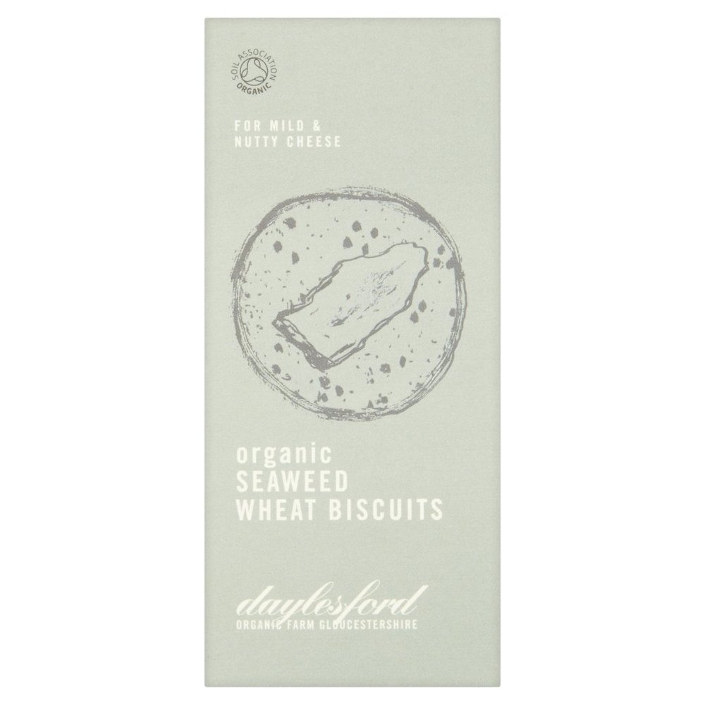 Daylesford Organic Seaweed Wheat Biscuits 120g