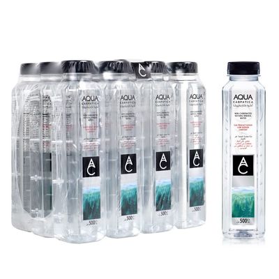 Aqua Carpatica Sodium Free,Low Nitrates,Still Water 500ml (12 Bottles/1 Pack)