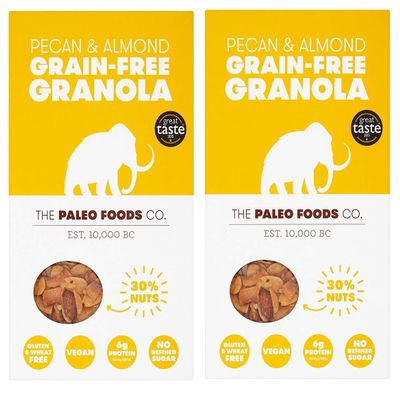 Paleo Foods Company Pecan & Almond Grain Free Granola 285g (Pack of 2)