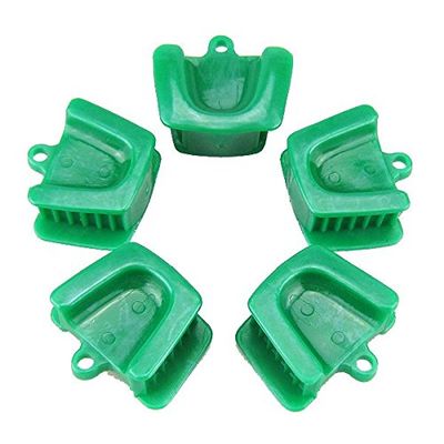 Earlywish 5pcs Adult Size/Green Dental Silicone Mouth Prop Latex