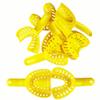 Earlywish 10pcs Oral Plastic Impression Tray Dental Mouth Autoclavable Retention Size5 view 3