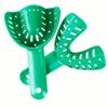 Earlywish 10pcs Oral Impression Tray Plastic Dental Autoclavable Retention Size4 view 2